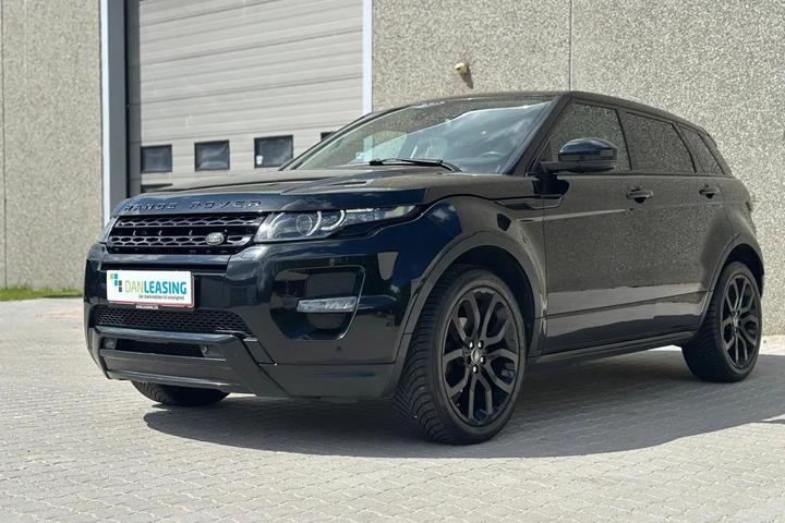 Sort Land Rover Range Rover evoque fra 2014