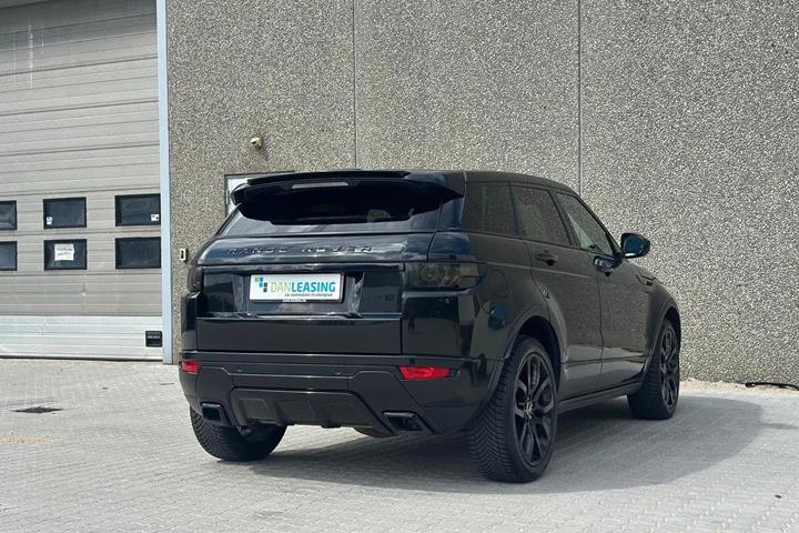 Sort Land Rover Range Rover evoque fra 2014
