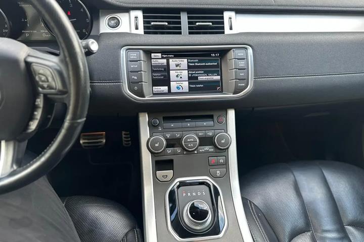Sort Land Rover Range Rover evoque fra 2014