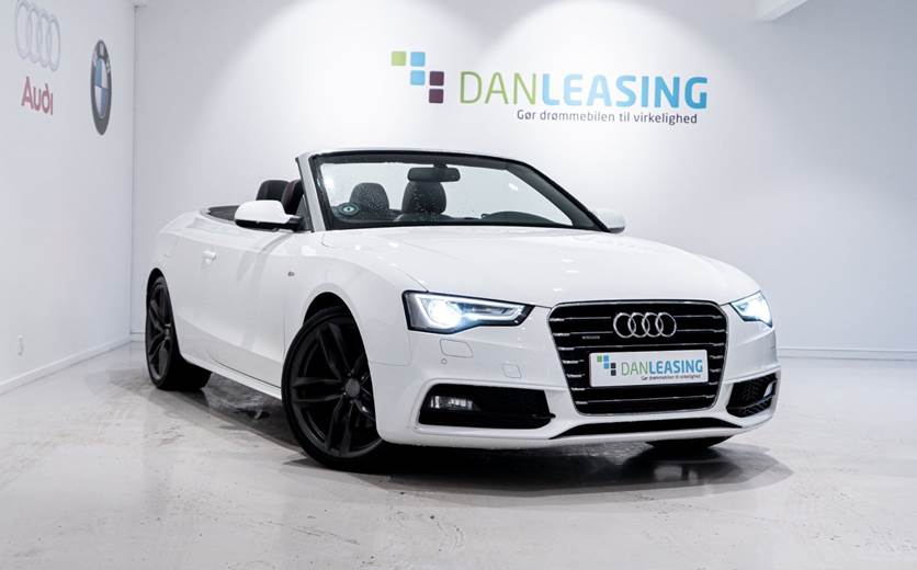 Audi A5 TFSI quattro S-line Cabriolet 4x4 Automatgear Topudstyret