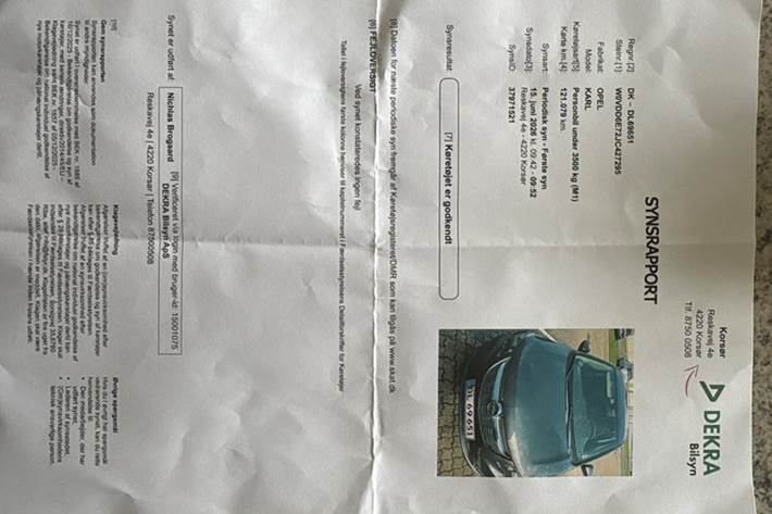undefined Opel Karl fra 2018