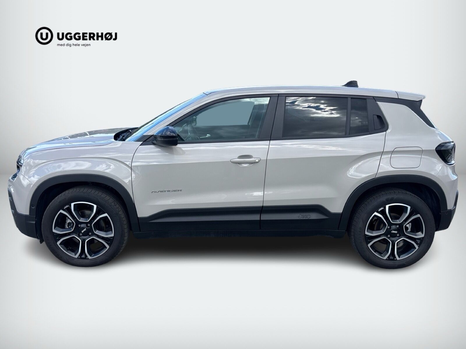 Beige Jeep Avenger fra 2025
