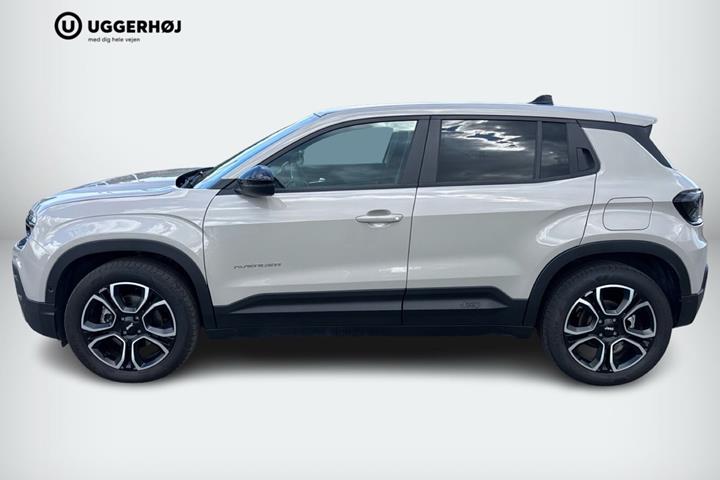 Beige Jeep Avenger fra 2025