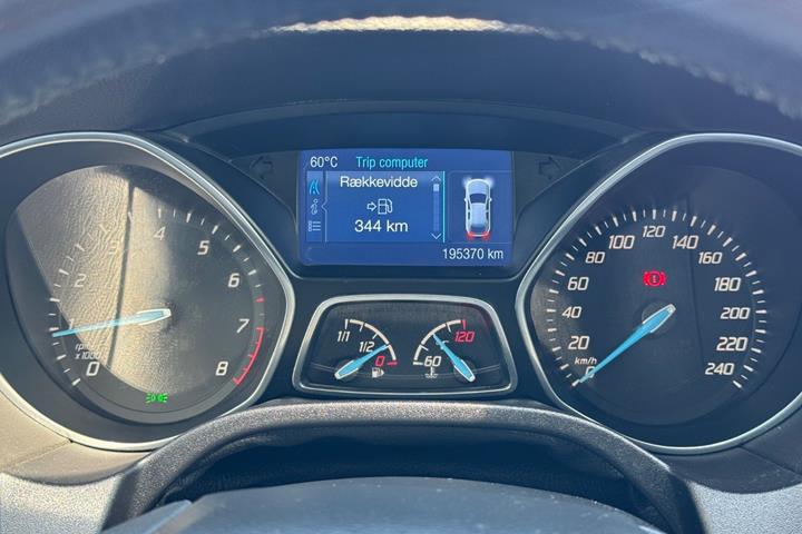 Sort Ford Focus fra 2013