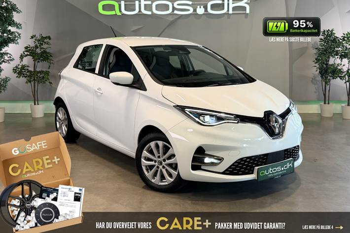 Hvid Renault Zoe fra 2022