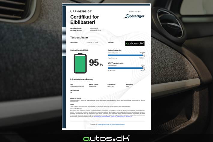 Hvid Renault Zoe fra 2022