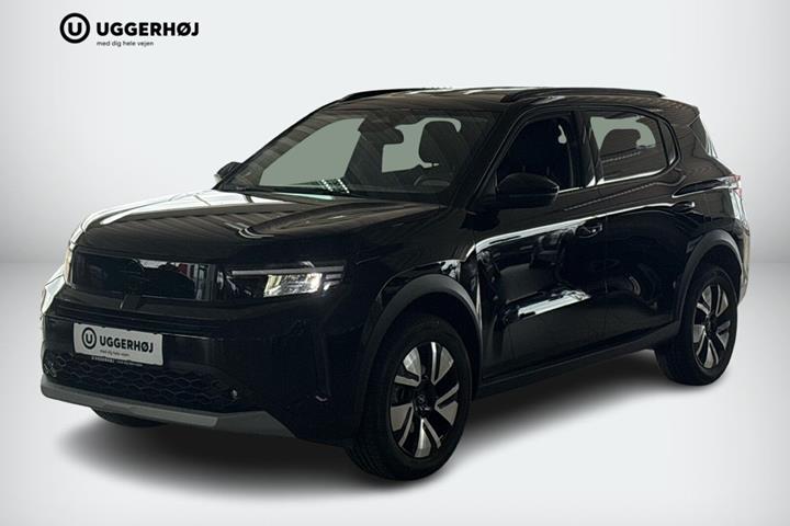 Sort Opel Frontera fra 2025 set udefra