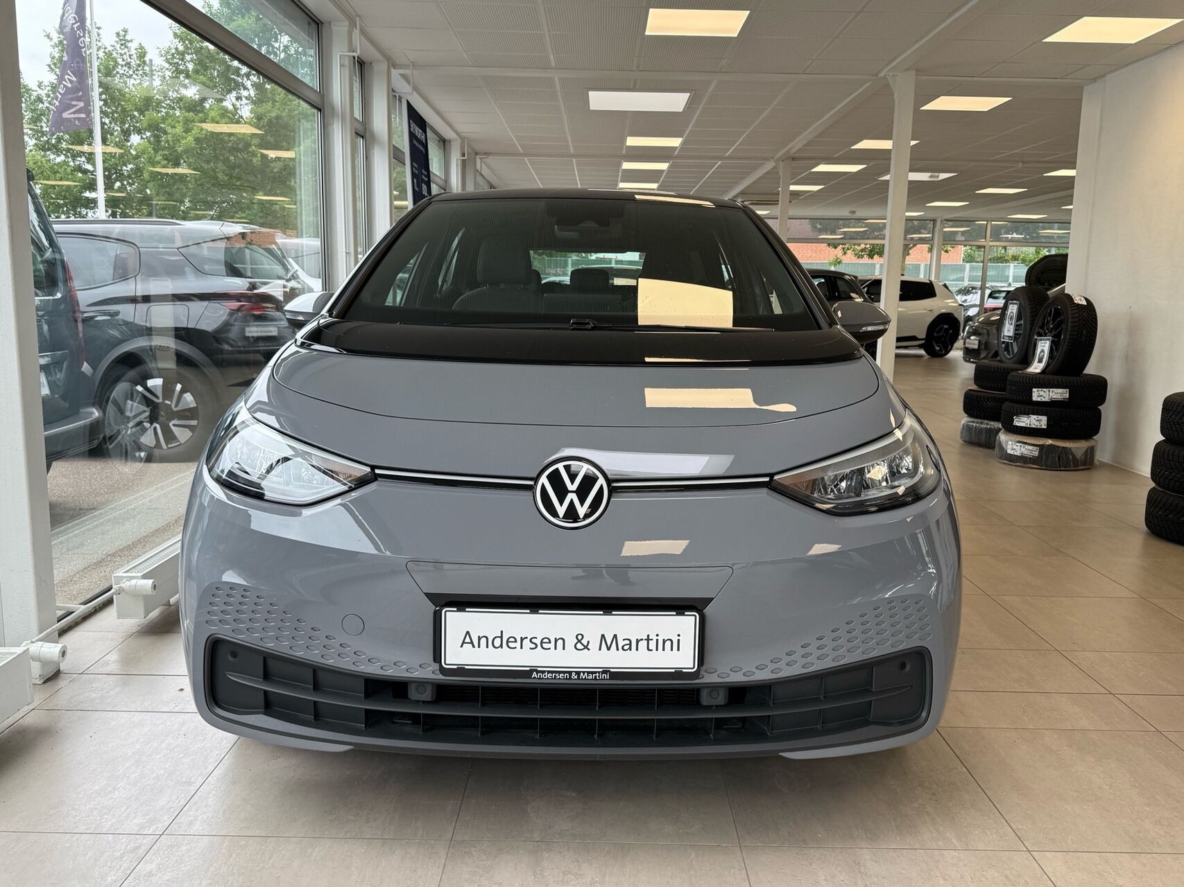 Grå VW ID.3 fra 2022