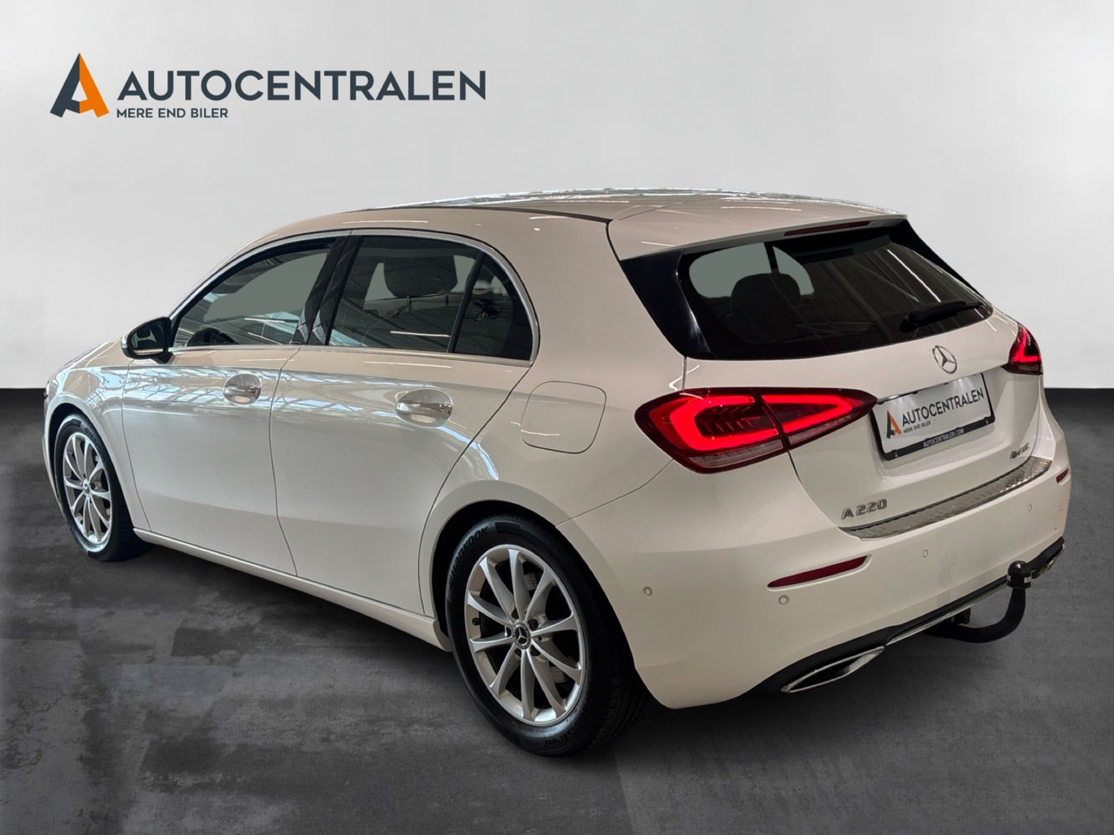 Hvid Mercedes A220 fra 2018