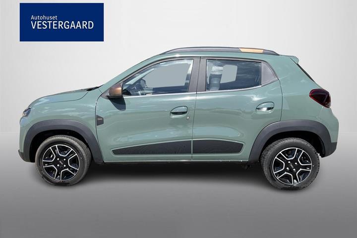 Grøn Dacia Spring fra 2023