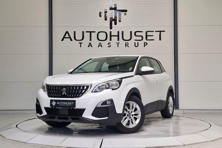 Hvid Peugeot 3008 fra 2017