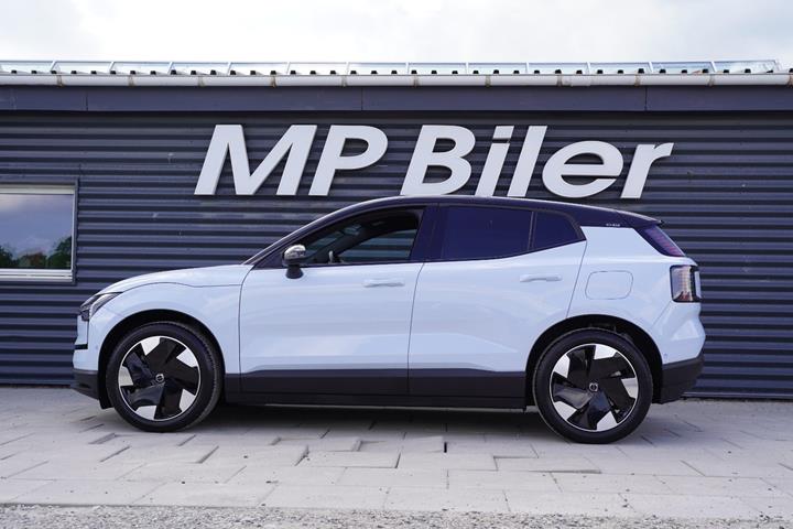 Blå Volvo EX30 fra 2025
