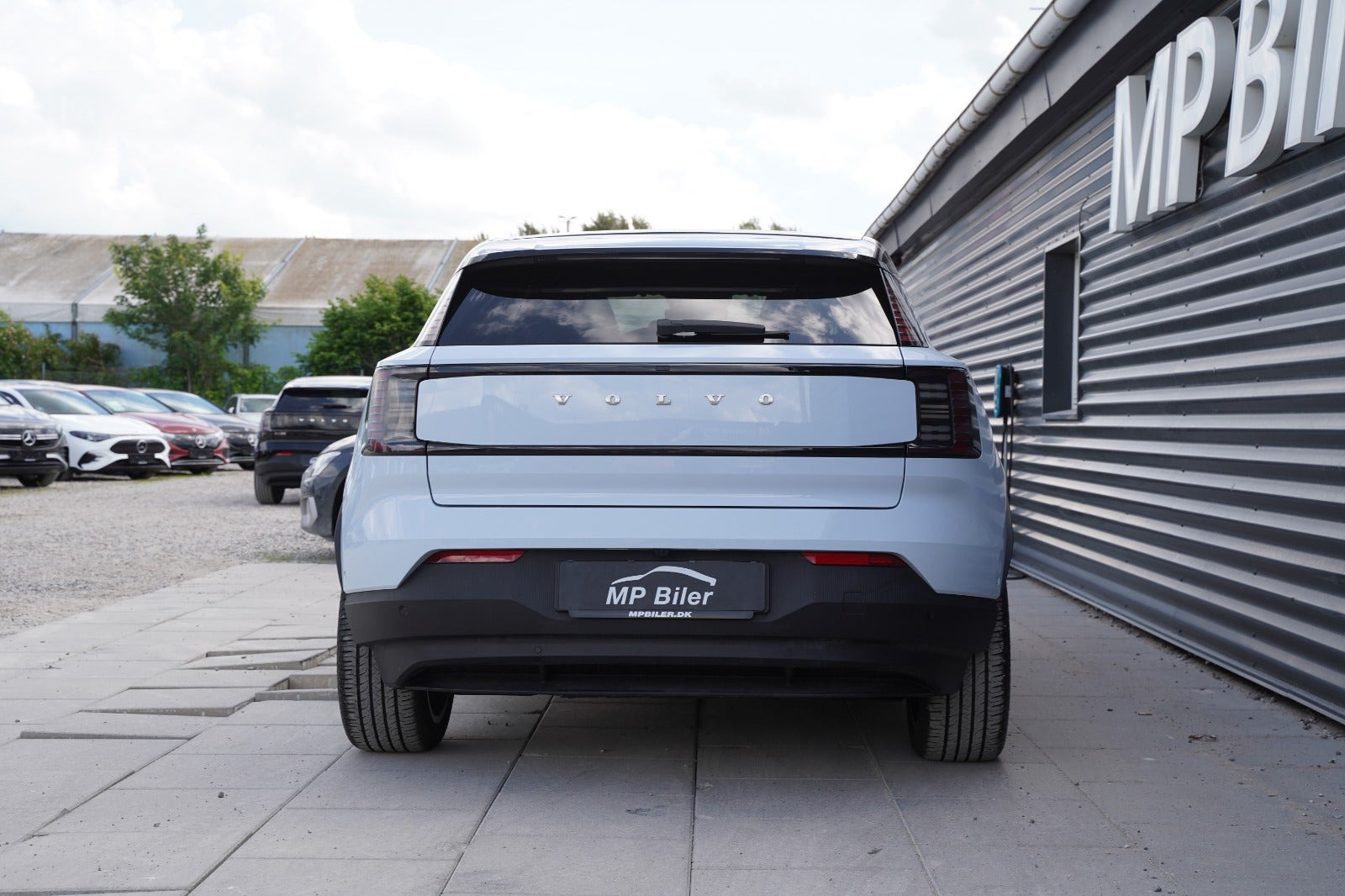 Blå Volvo EX30 fra 2025