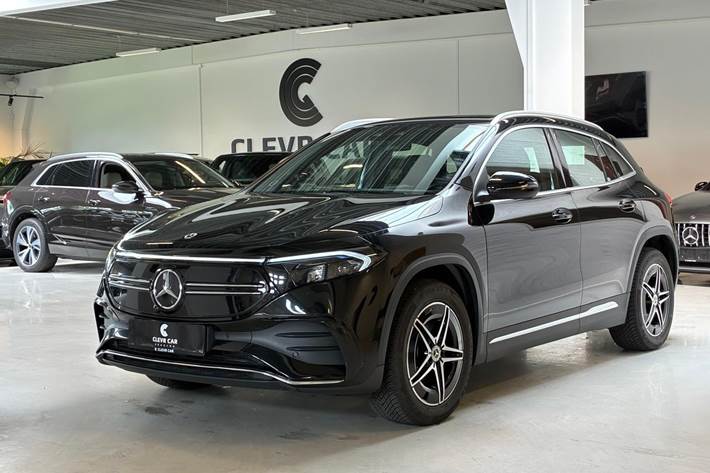 Sort Mercedes EQA300 fra 2023