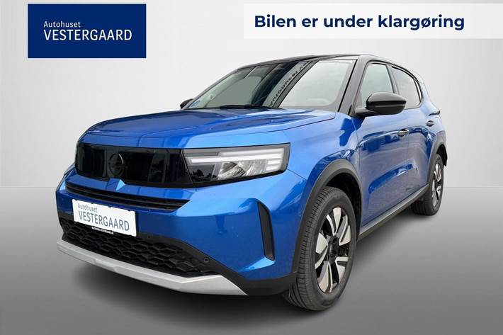 Blå Opel Frontera fra 2025