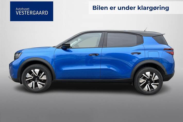 Blå Opel Frontera fra 2025