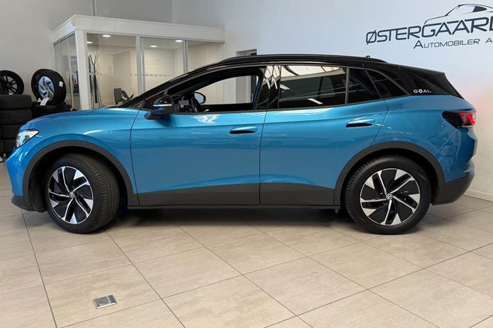 Blå VW ID.4 fra 2025