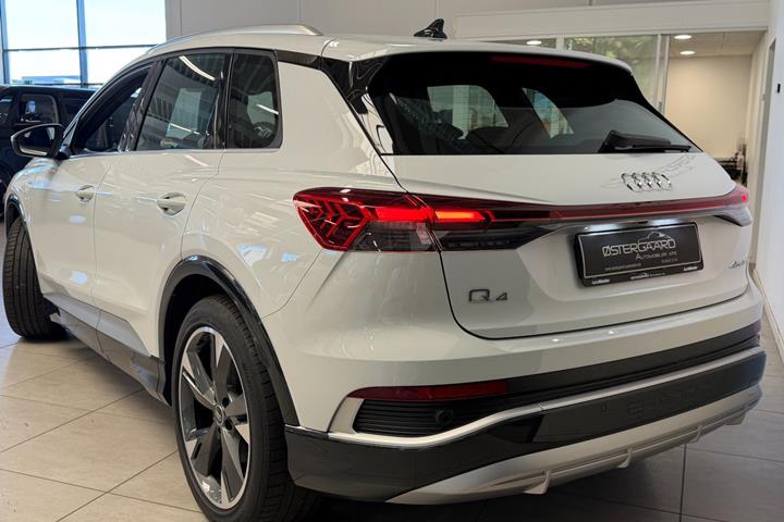 Hvid Audi Q4 e-tron fra 2026