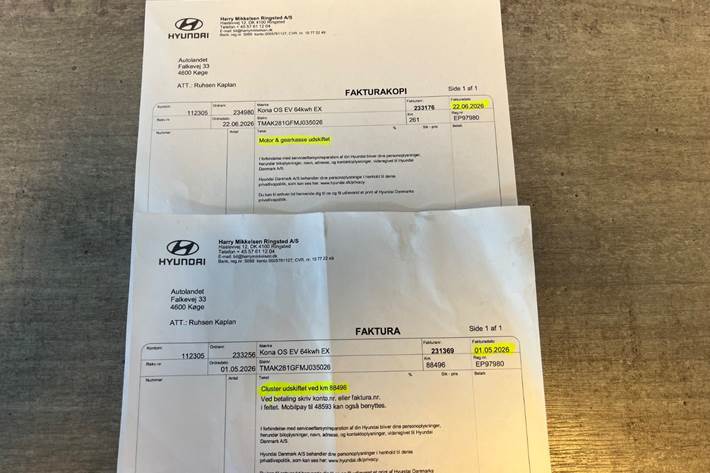 Sølv Hyundai Kona fra 2021