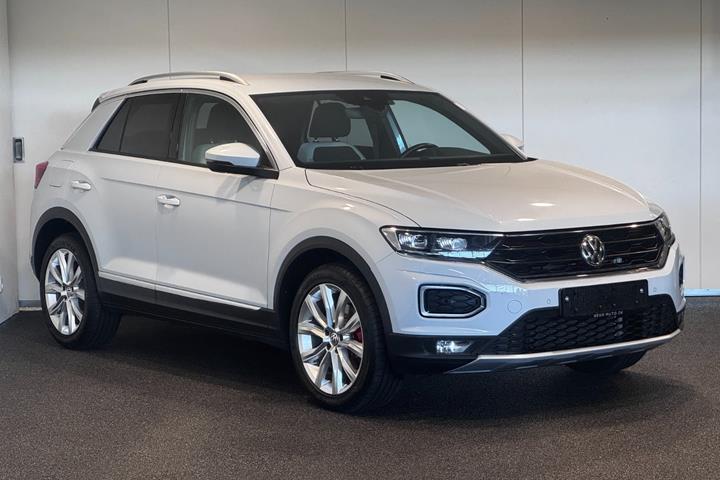 Hvid VW T-Roc fra 2019