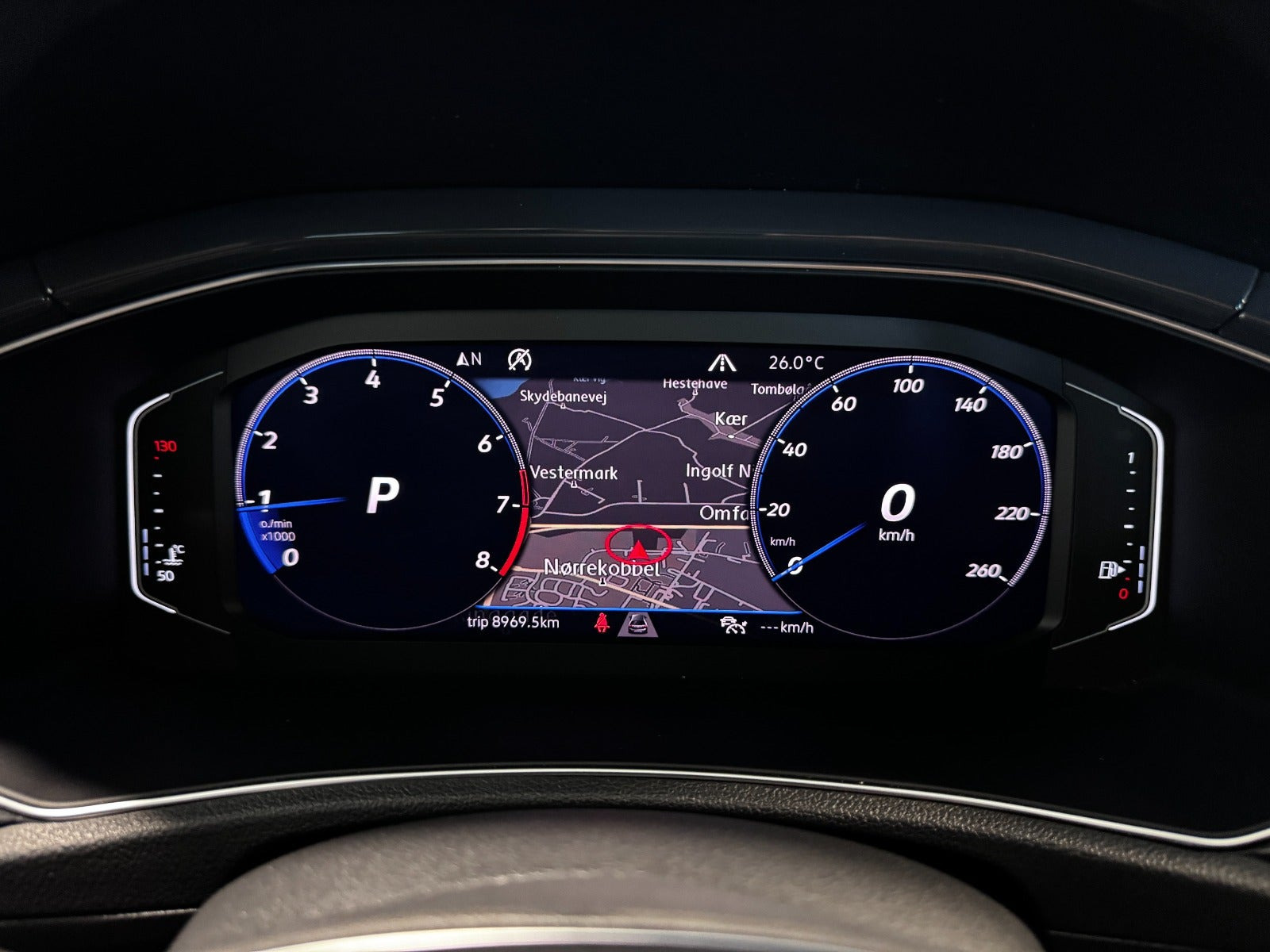 Hvid VW T-Roc fra 2019