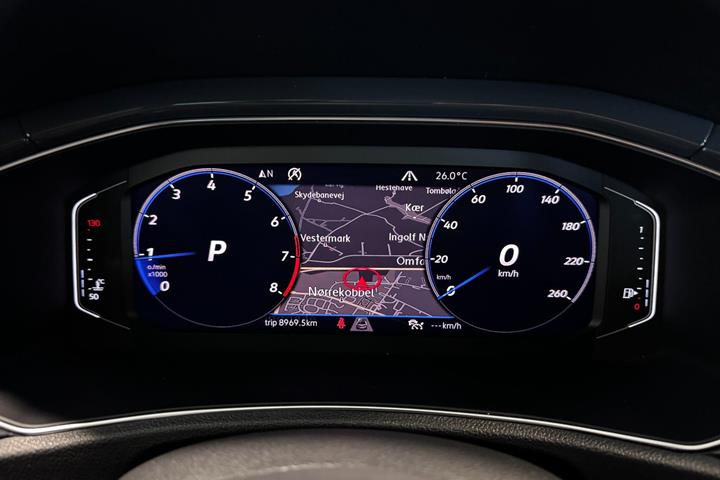 Hvid VW T-Roc fra 2019