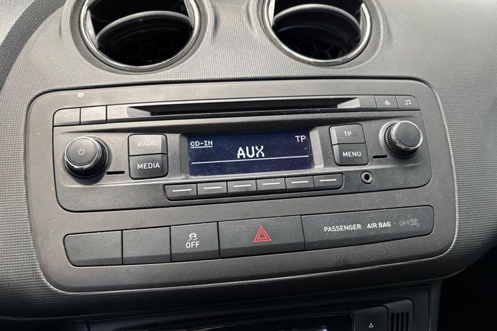 Grå Seat Ibiza fra 2015