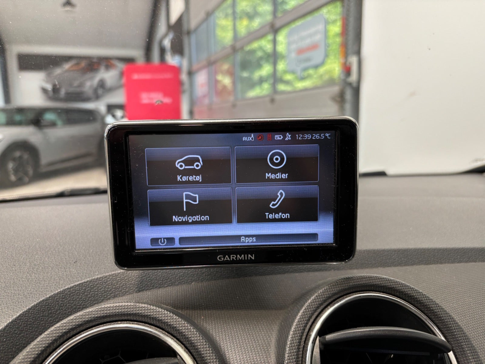 Grå Seat Ibiza fra 2015