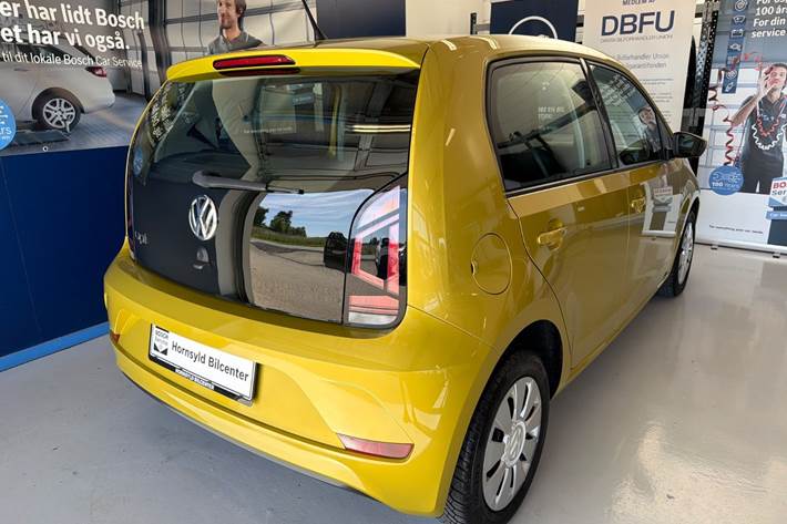 Gul VW UP! fra 2018