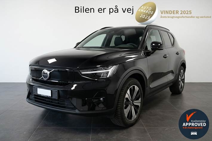 Sort Volvo XC40 fra 2023