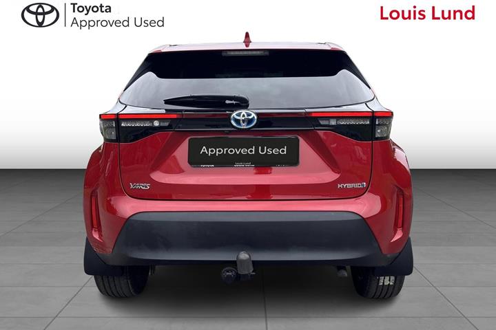Rød Toyota Yaris Cross fra 2022