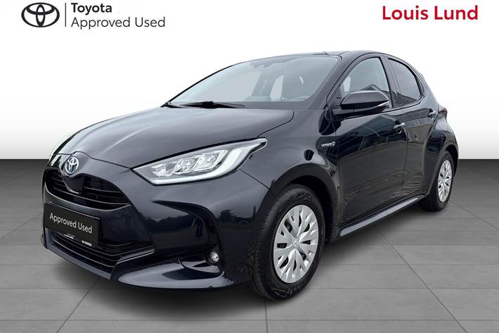 Sort Toyota Yaris fra 2021
