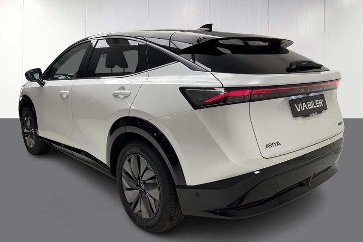 Hvid Nissan Ariya fra 2026