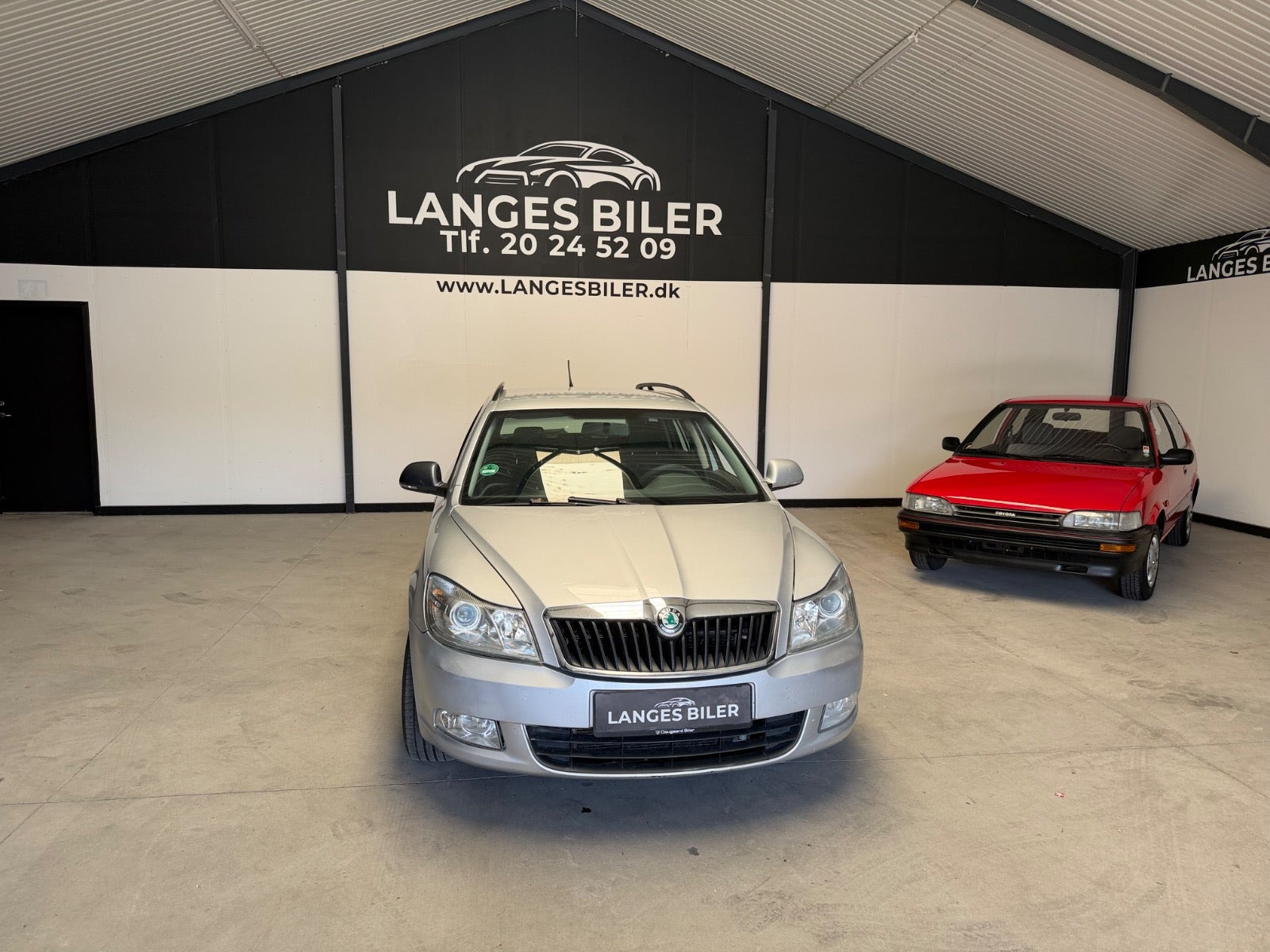 Sølv Skoda Octavia fra 2011