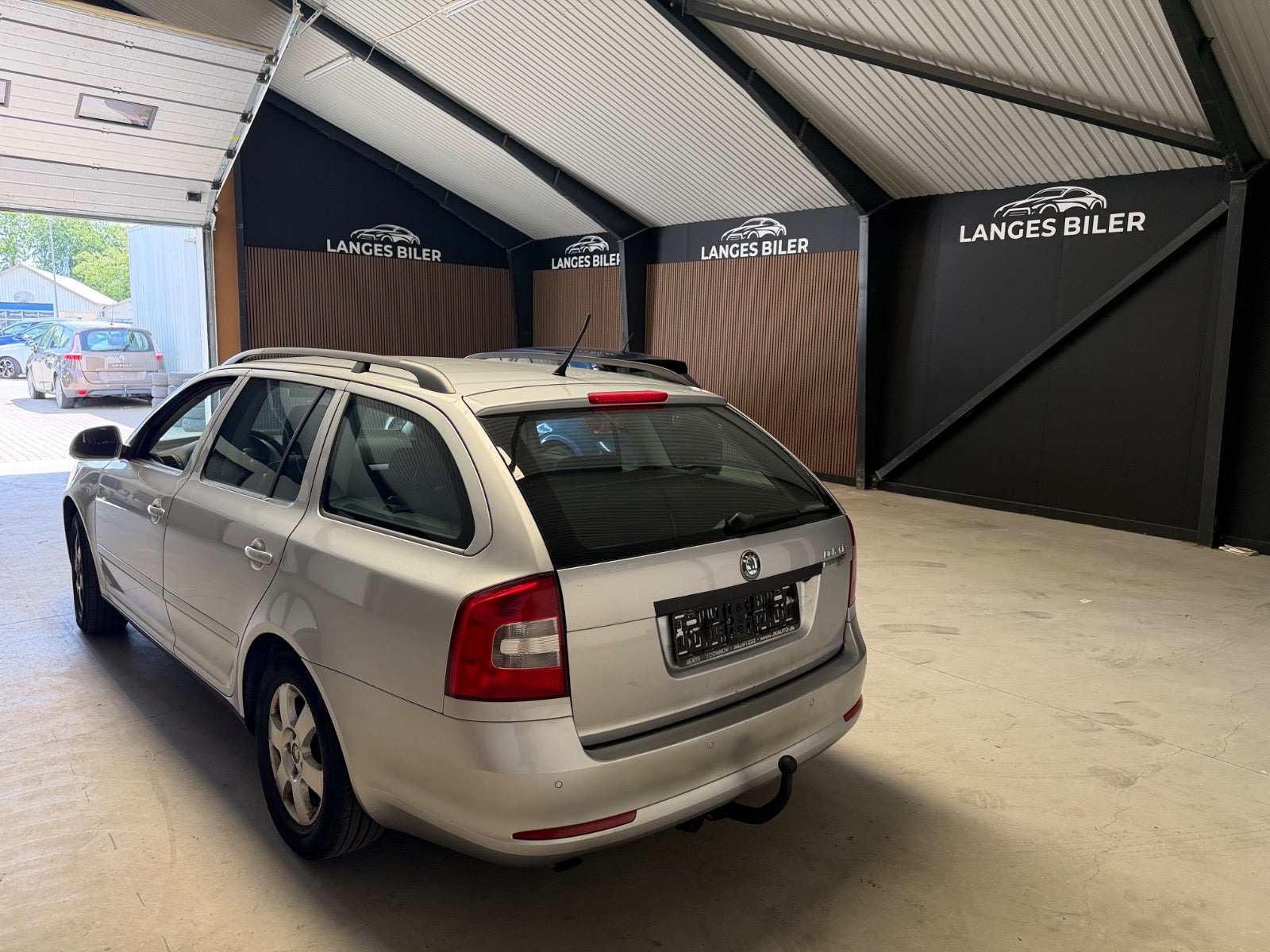Sølv Skoda Octavia fra 2011