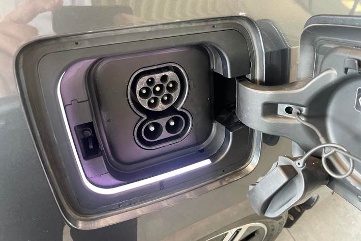 Grå BMW i3 fra 2022