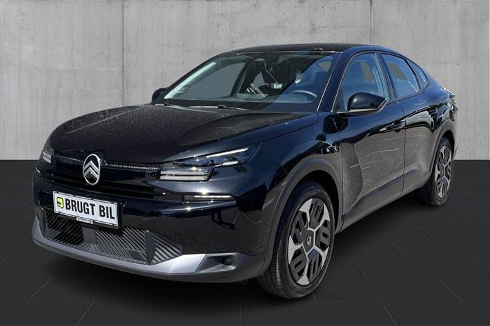 Sort Citroën ë-C4 X fra 2025 set udefra