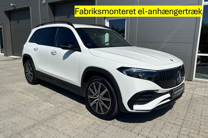 Hvid Mercedes EQB250+ fra 2025
