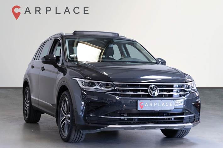 Grå VW Tiguan fra 2021