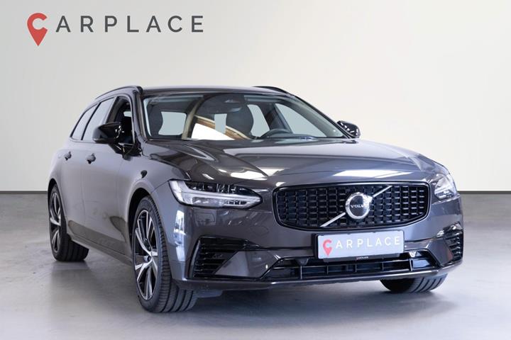 Grå Volvo V90 fra 2023