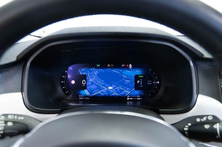 Grå Volvo V90 fra 2023