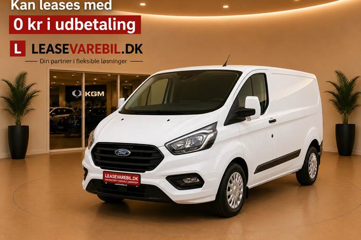 Hvid Ford Transit Custom 300 L1 fra 2021