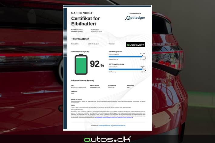 Rød VW ID.5 fra 2023