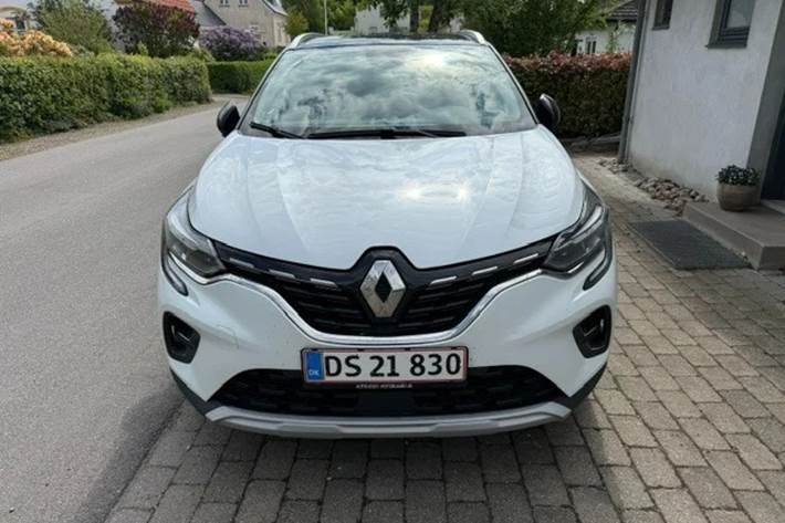 Hvid Renault Captur fra 2022