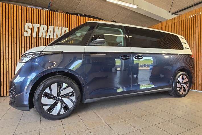 Blå VW ID.Buzz fra 2026