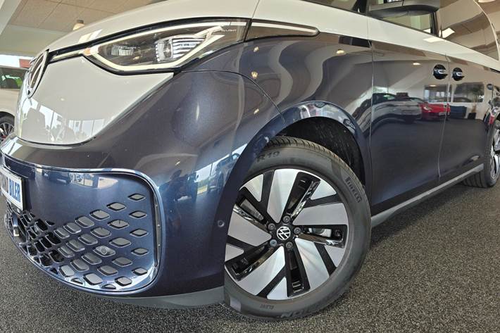Blå VW ID.Buzz fra 2026
