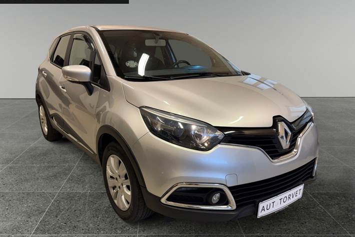 Sølv Renault Captur fra 2013