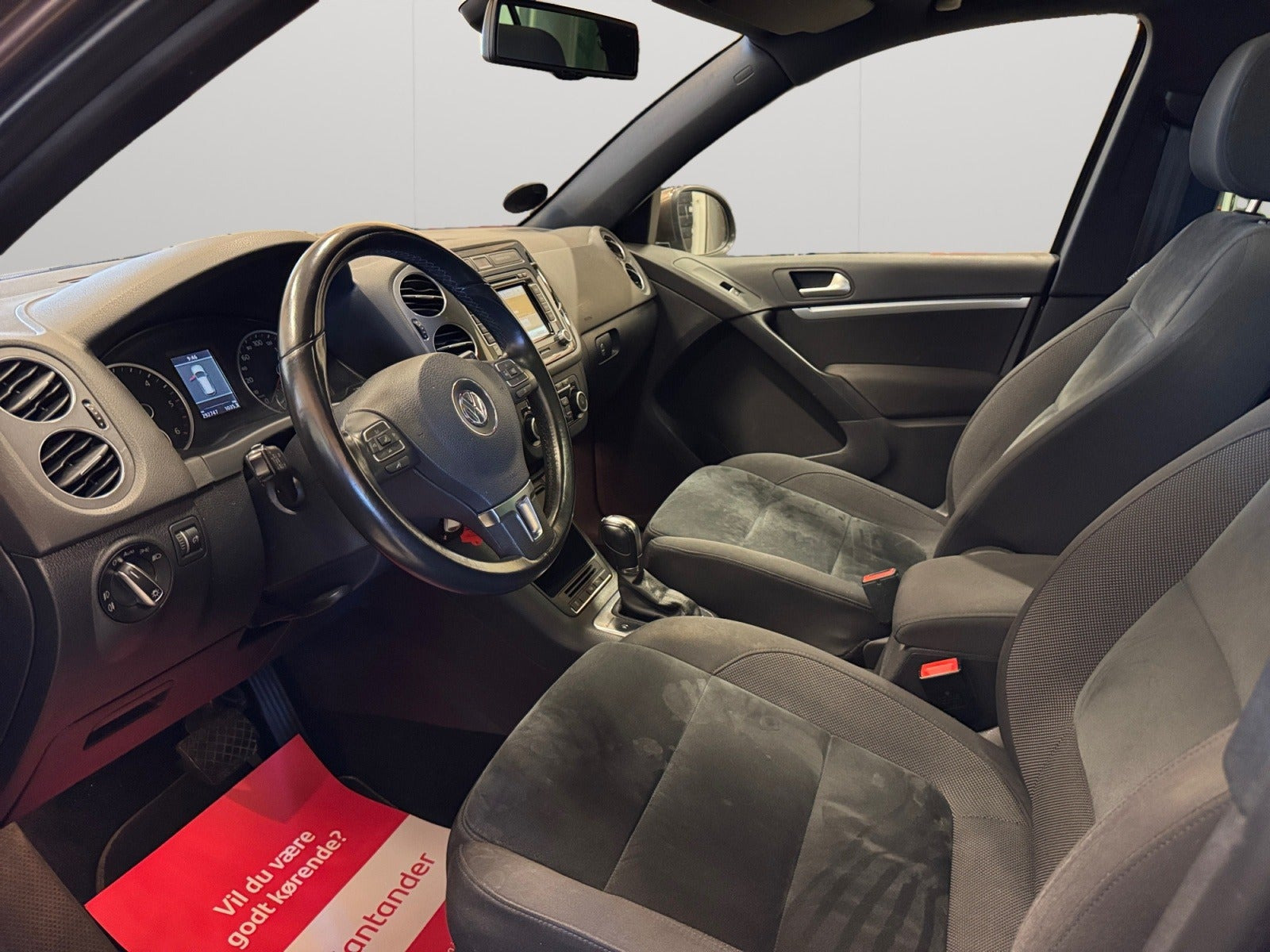 Brun VW Tiguan fra 2013