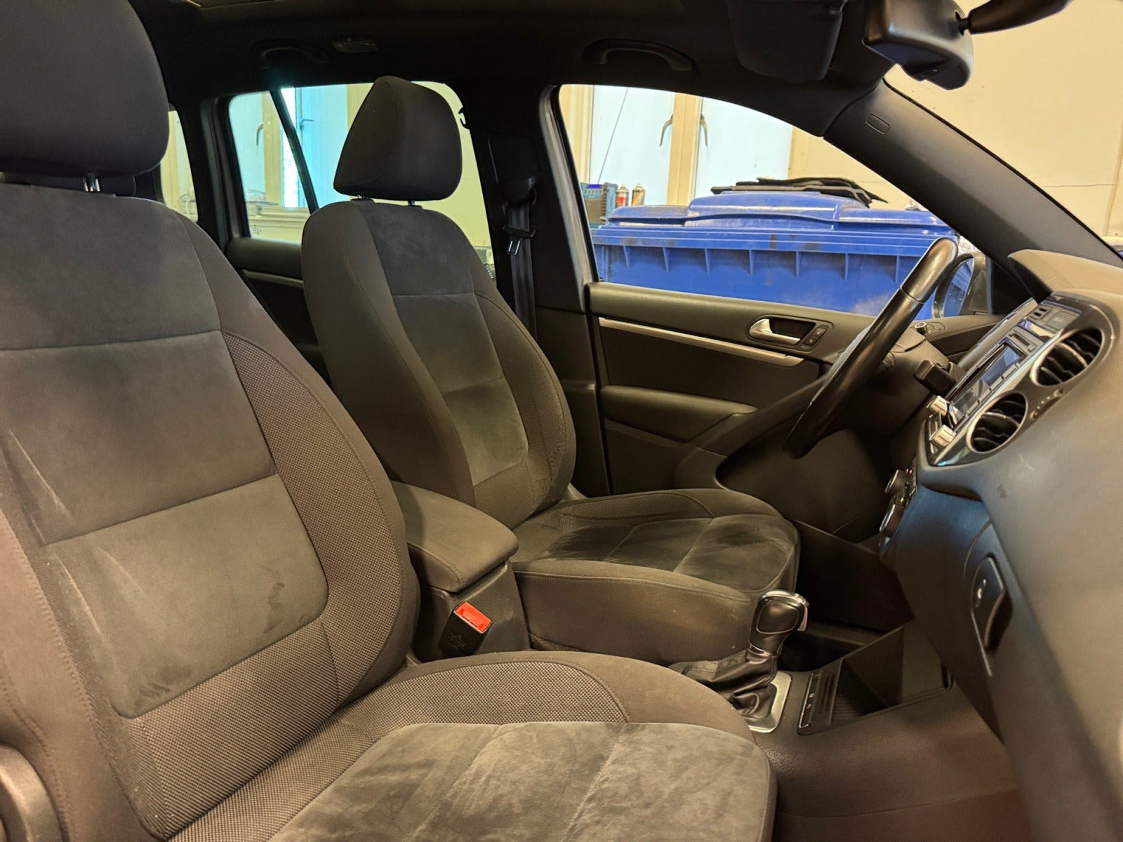 Brun VW Tiguan fra 2013
