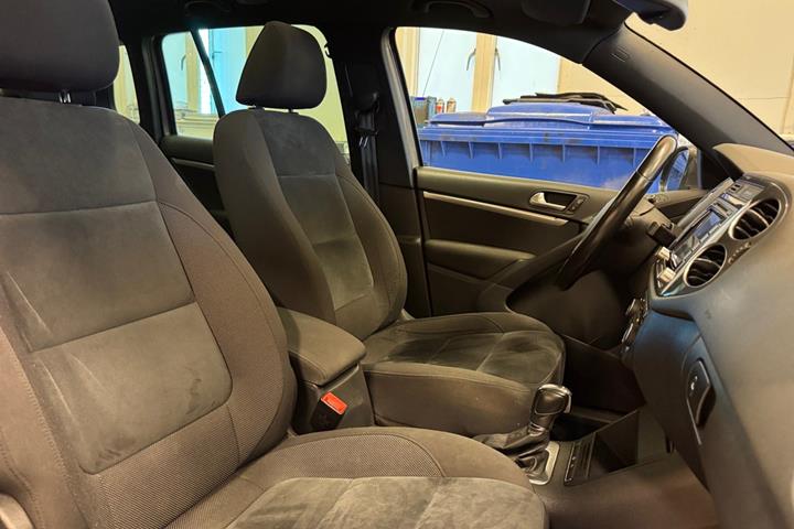Brun VW Tiguan fra 2013